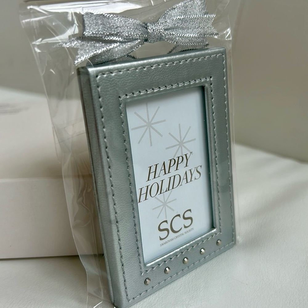 Swarovski SCS photo frame ornament